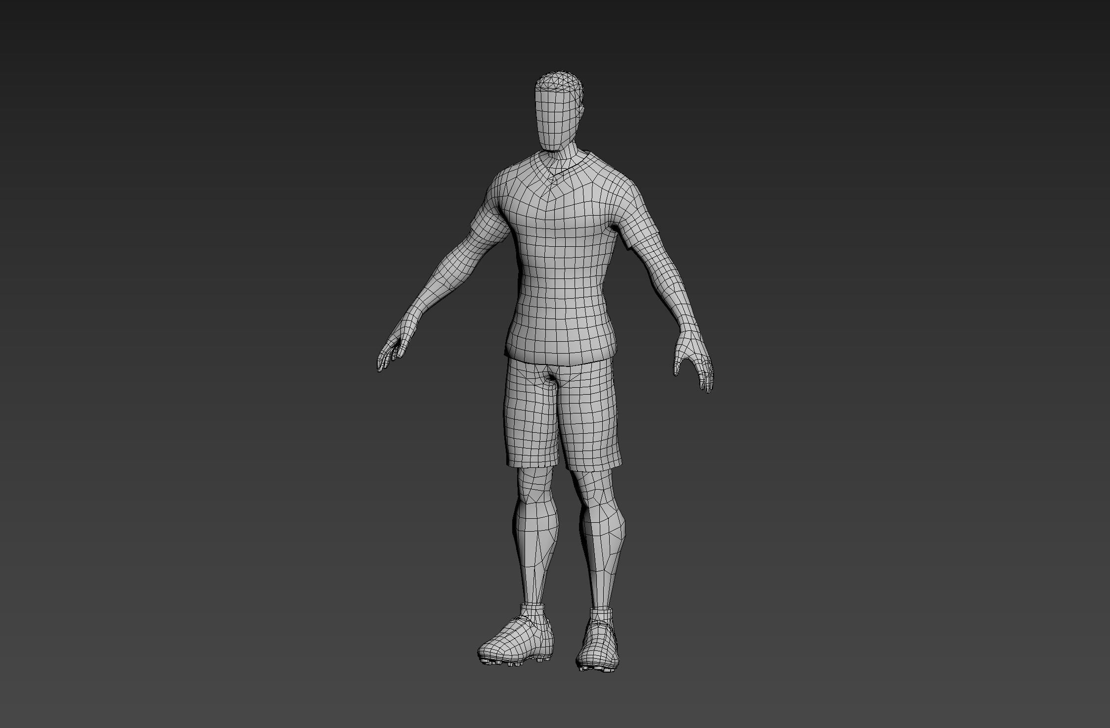 Soccer8   FULL SOCCER ANIMATION PACK Low-poly 3D model_12