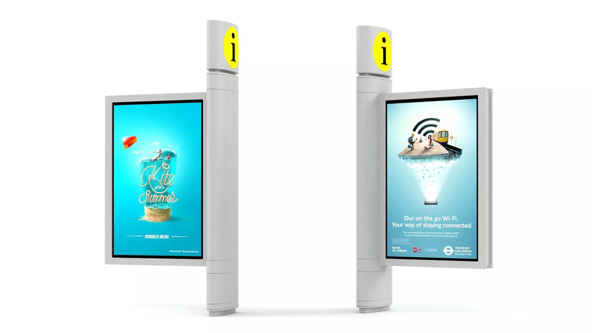 Digital Billboard 3D model