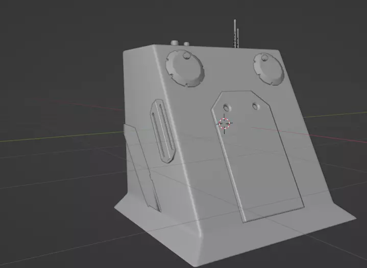 Cyberpunk Decoration Free low-poly 3D model
