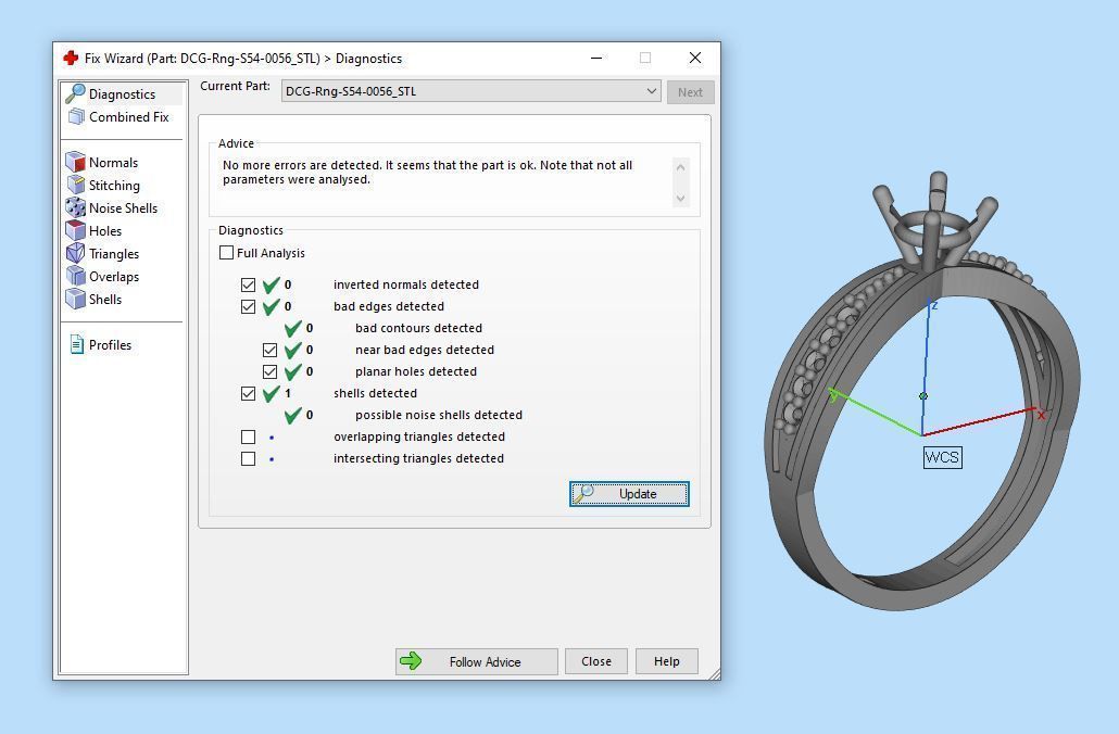Solitaire ring  3D print model_8