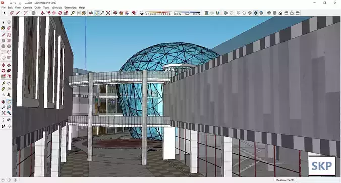Sketchup Shopping Center F7