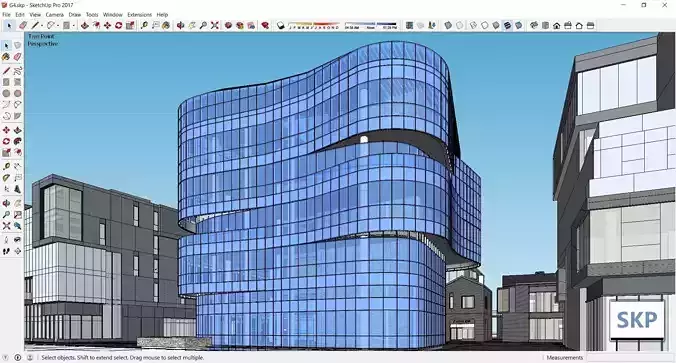 Sketchup Shopping Center G4
