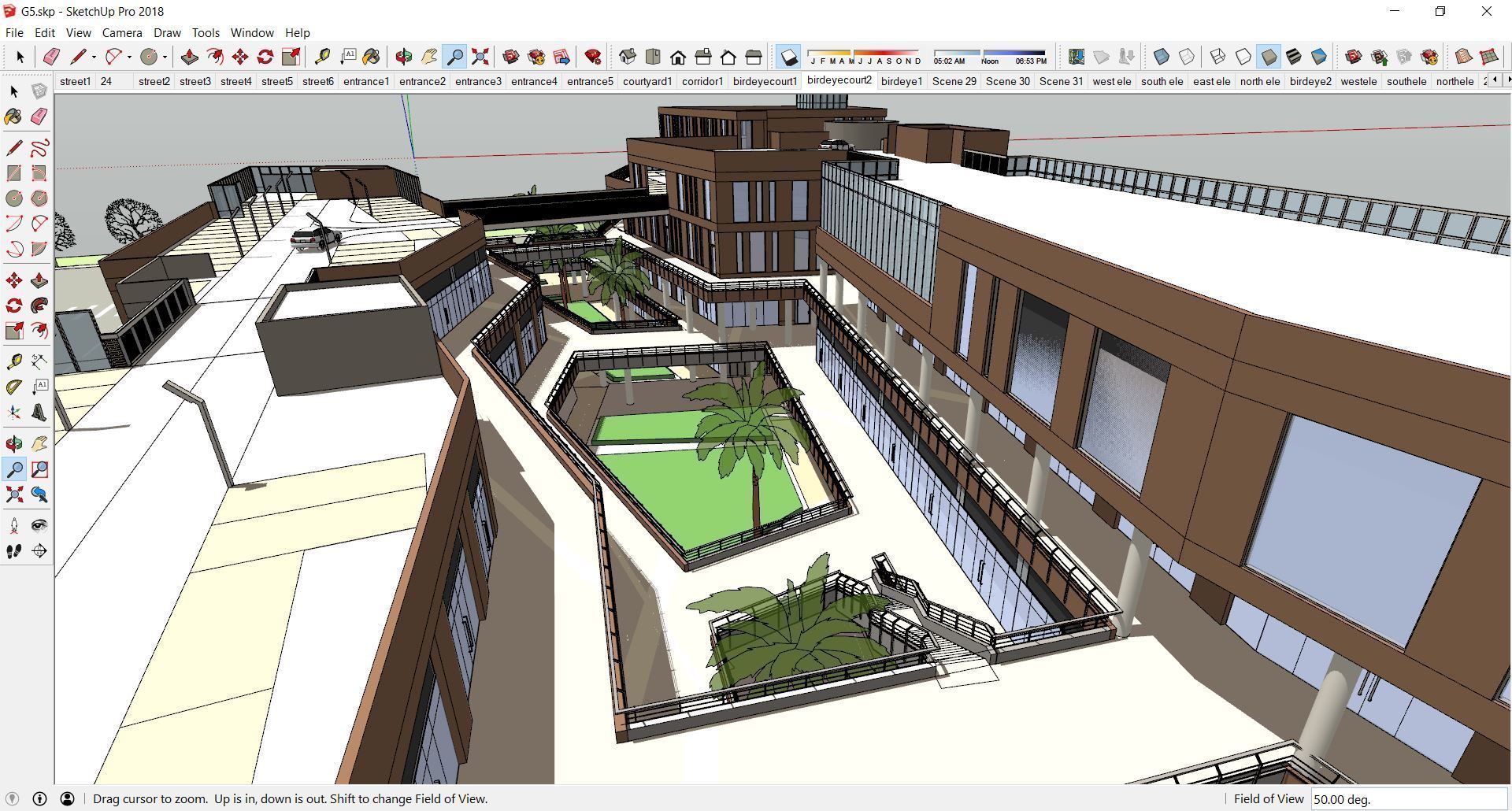 Sketchup Shopping Center G5 3D model_16