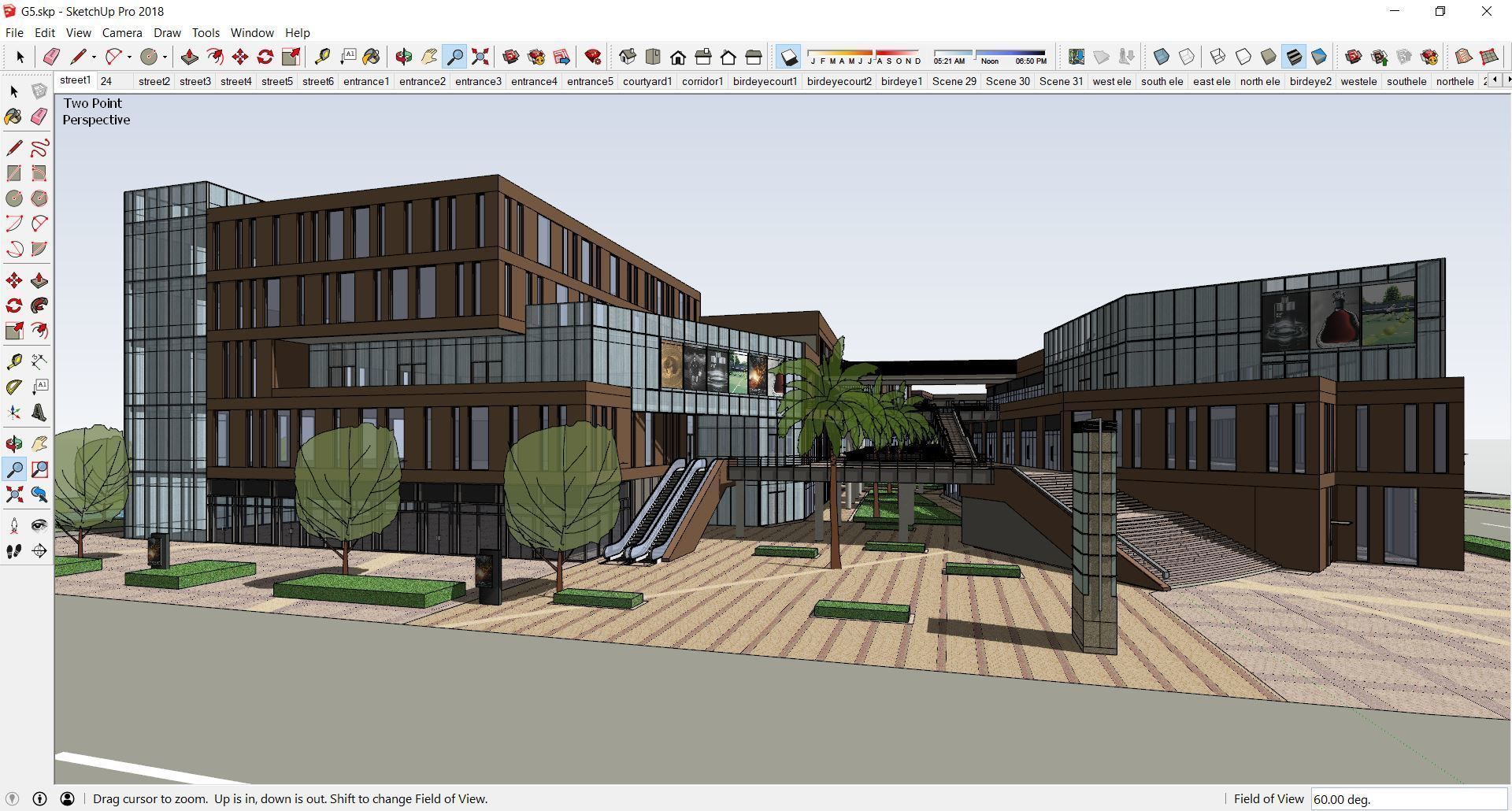 Sketchup Shopping Center G5 3D model_1