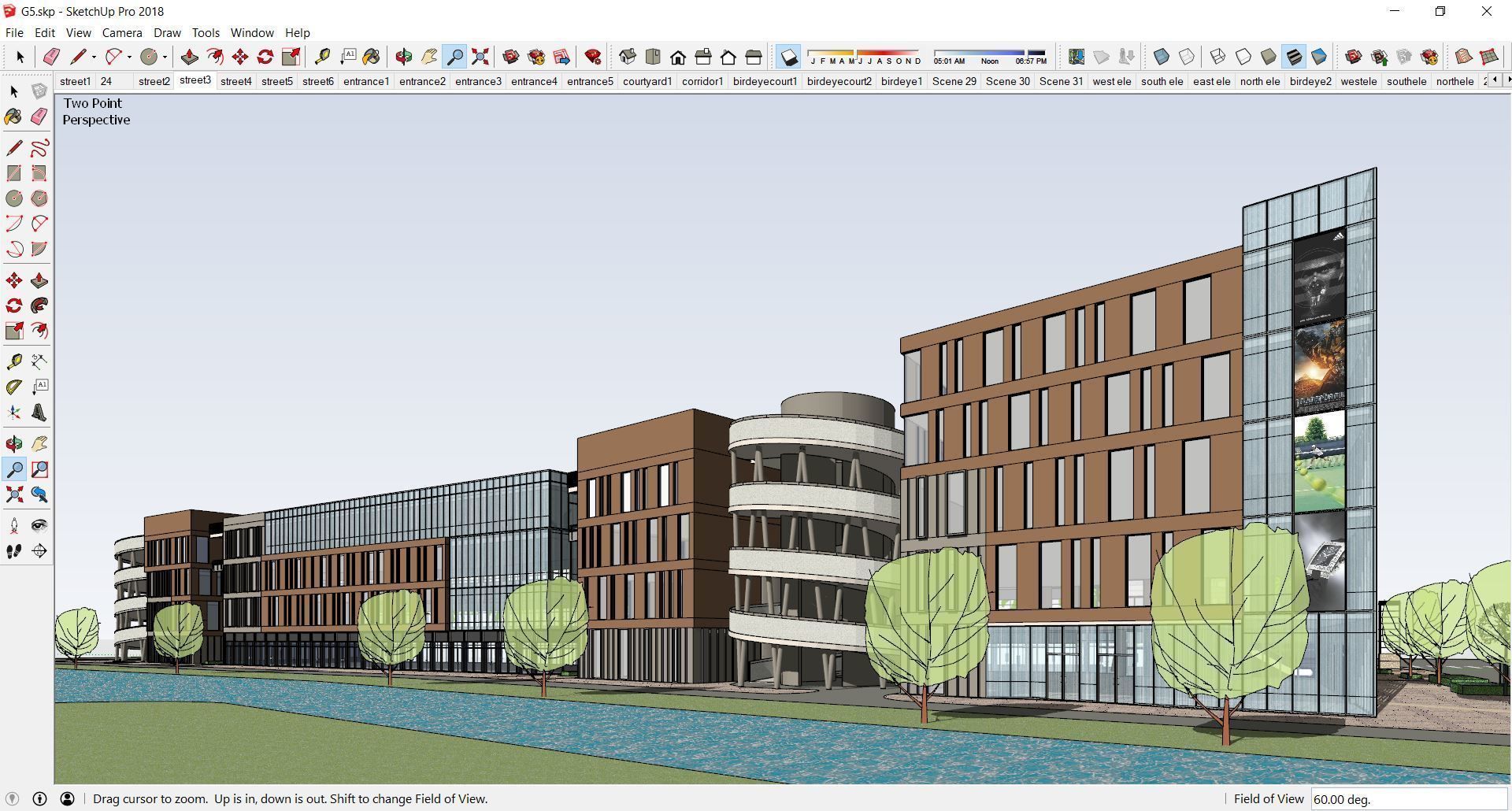 Sketchup Shopping Center G5 3D model_2
