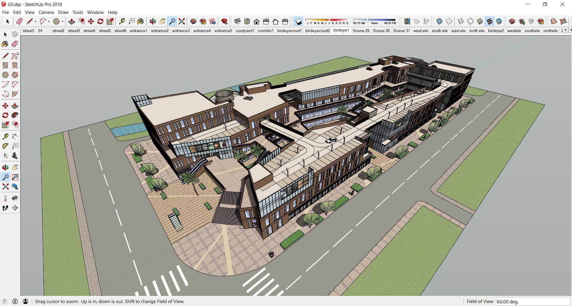 Sketchup Shopping Center G5 3D model_3