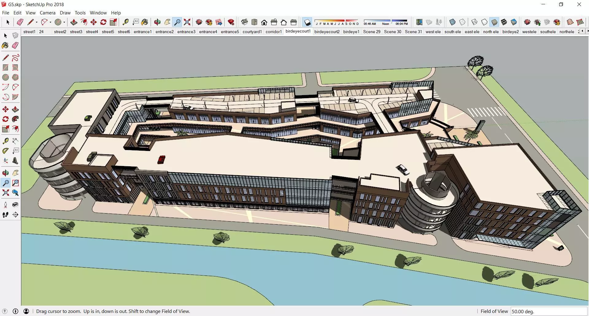 Sketchup Shopping Center G5 3D model_0
