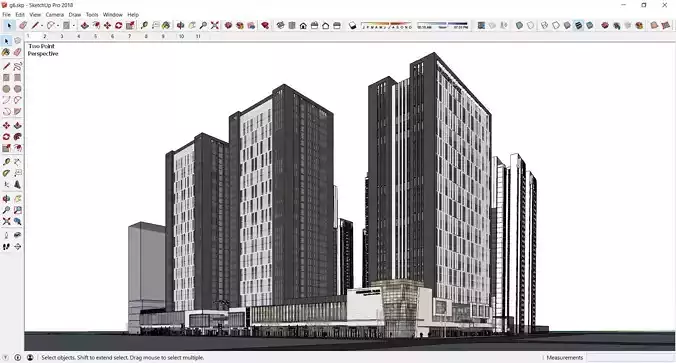 Sketchup Shopping Center G6