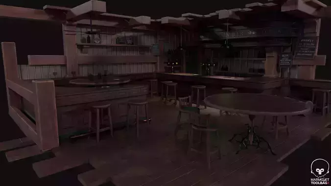 Bar Diorama