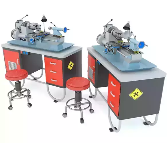 MN-80 Industrial desktop lathe machine tool