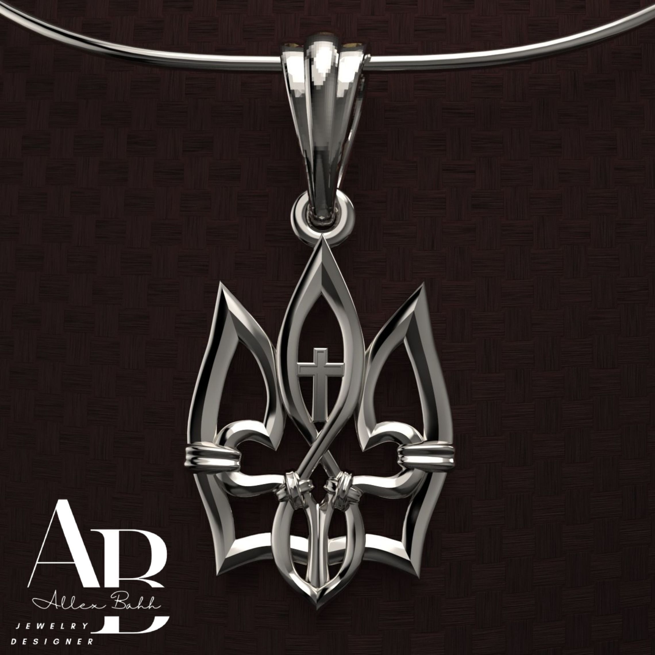 Ukrainian Trident 3D print model_2