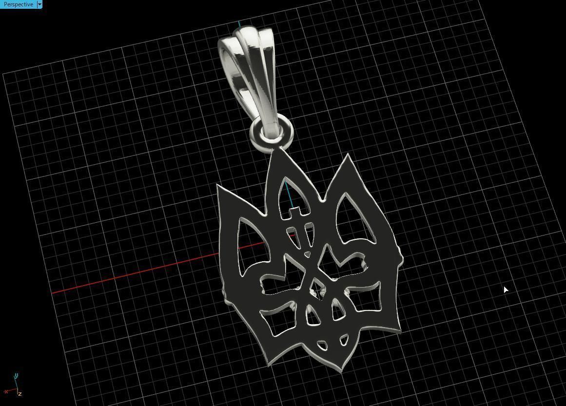 Ukrainian Trident 3D print model_10