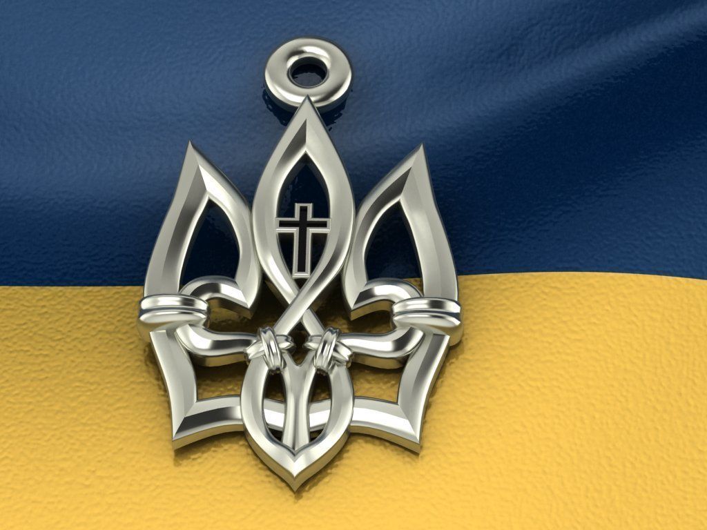 Ukrainian Trident 3D print model_5