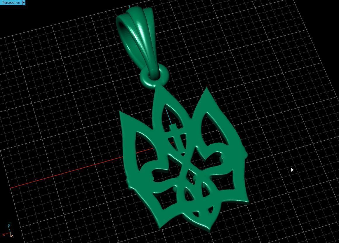 Ukrainian Trident 3D print model_18