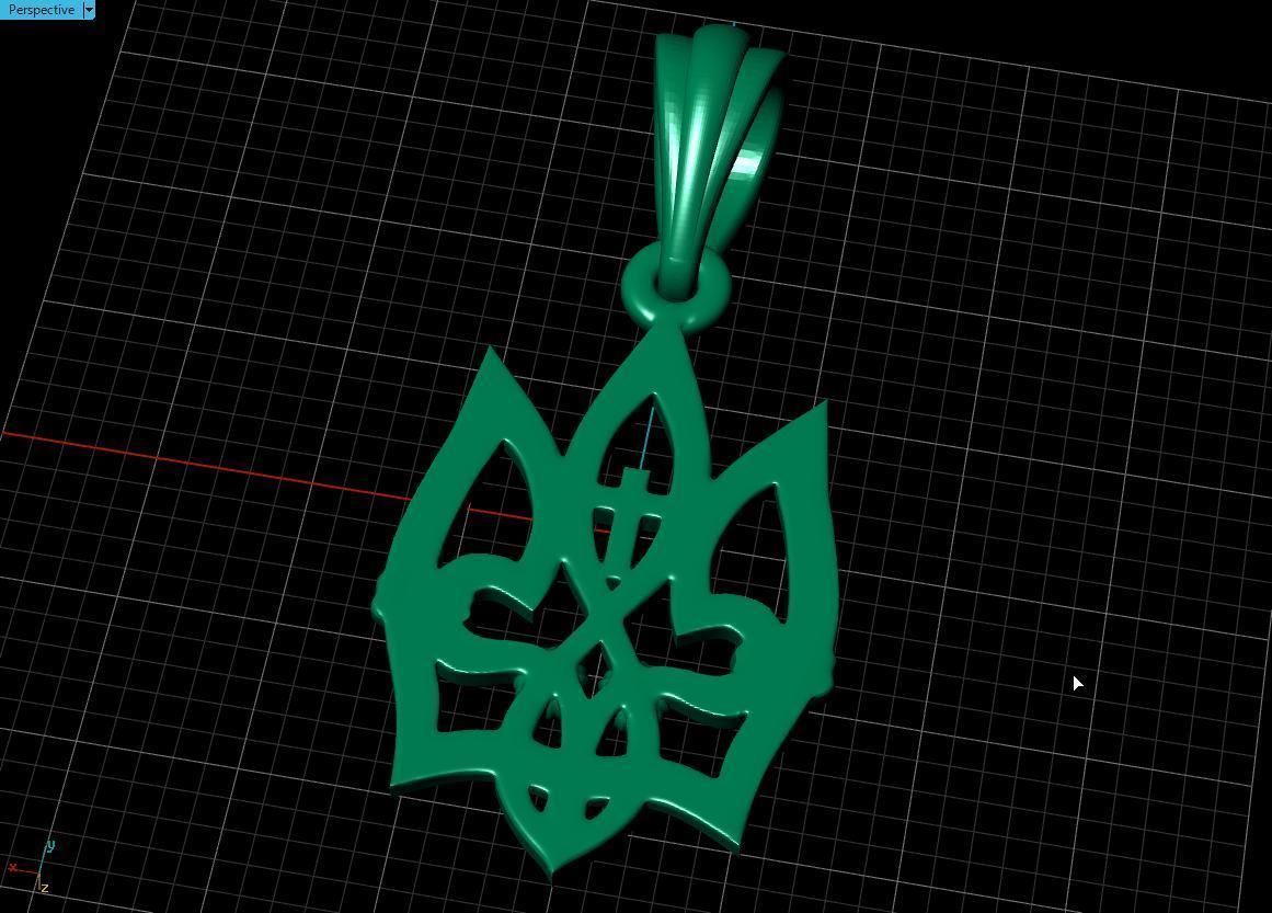 Ukrainian Trident 3D print model_17