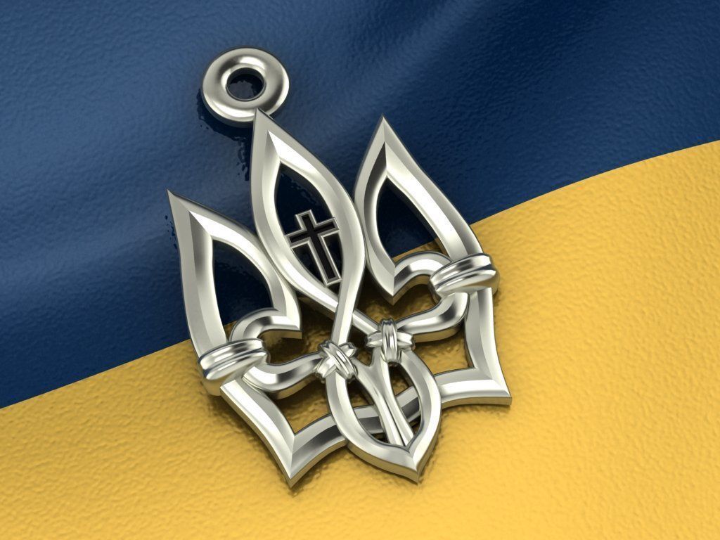 Ukrainian Trident 3D print model_6