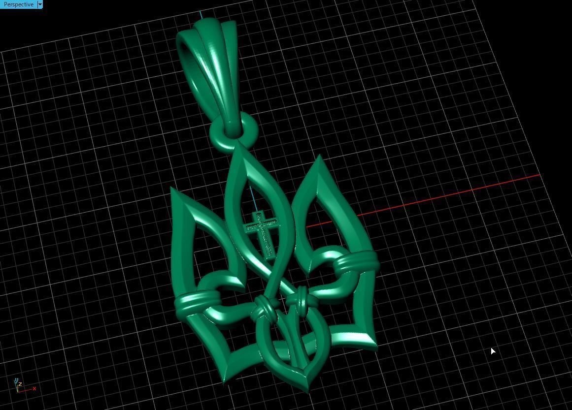 Ukrainian Trident 3D print model_15