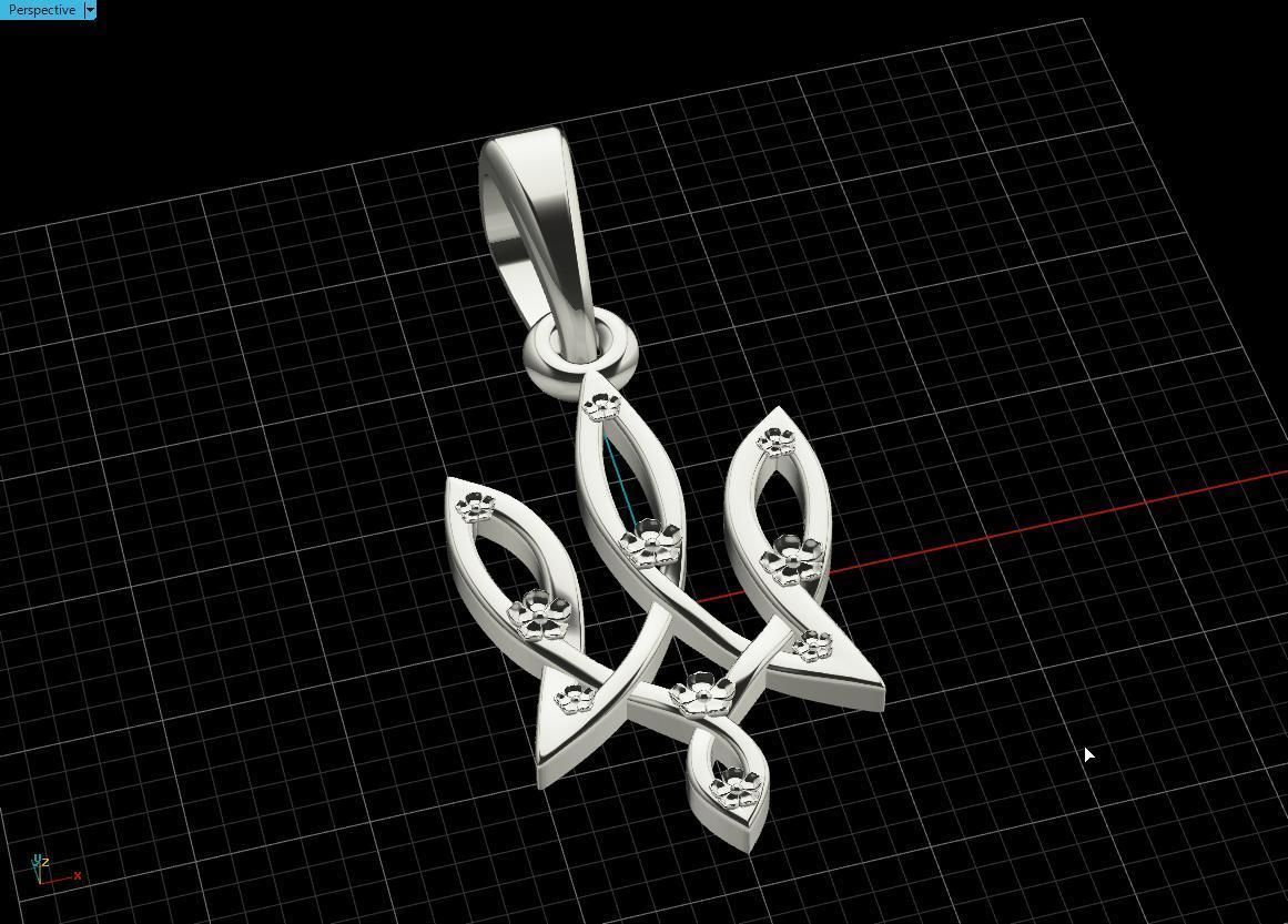 Ukrainian Trident 3D print model_15