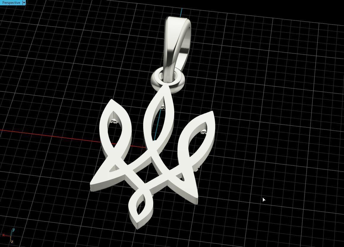 Ukrainian Trident 3D print model_18