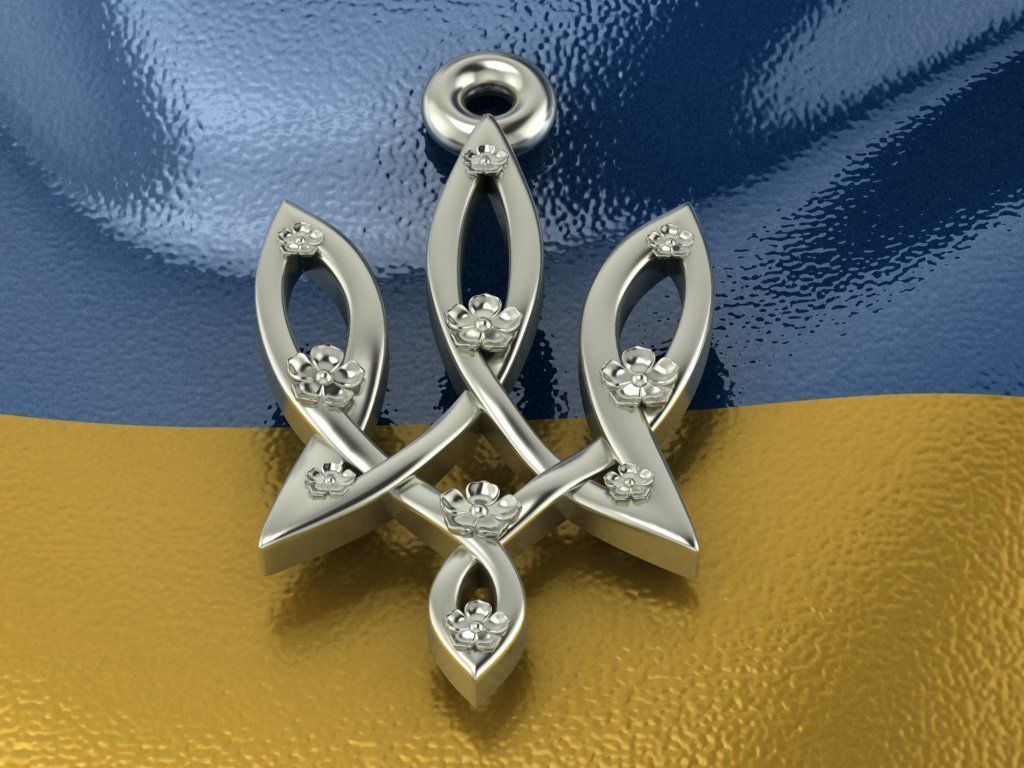 Ukrainian Trident 3D print model_5