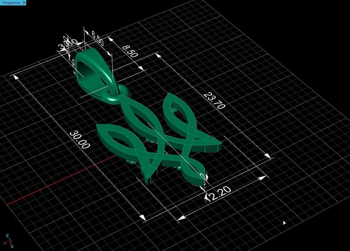 Ukrainian Trident 3D print model_21