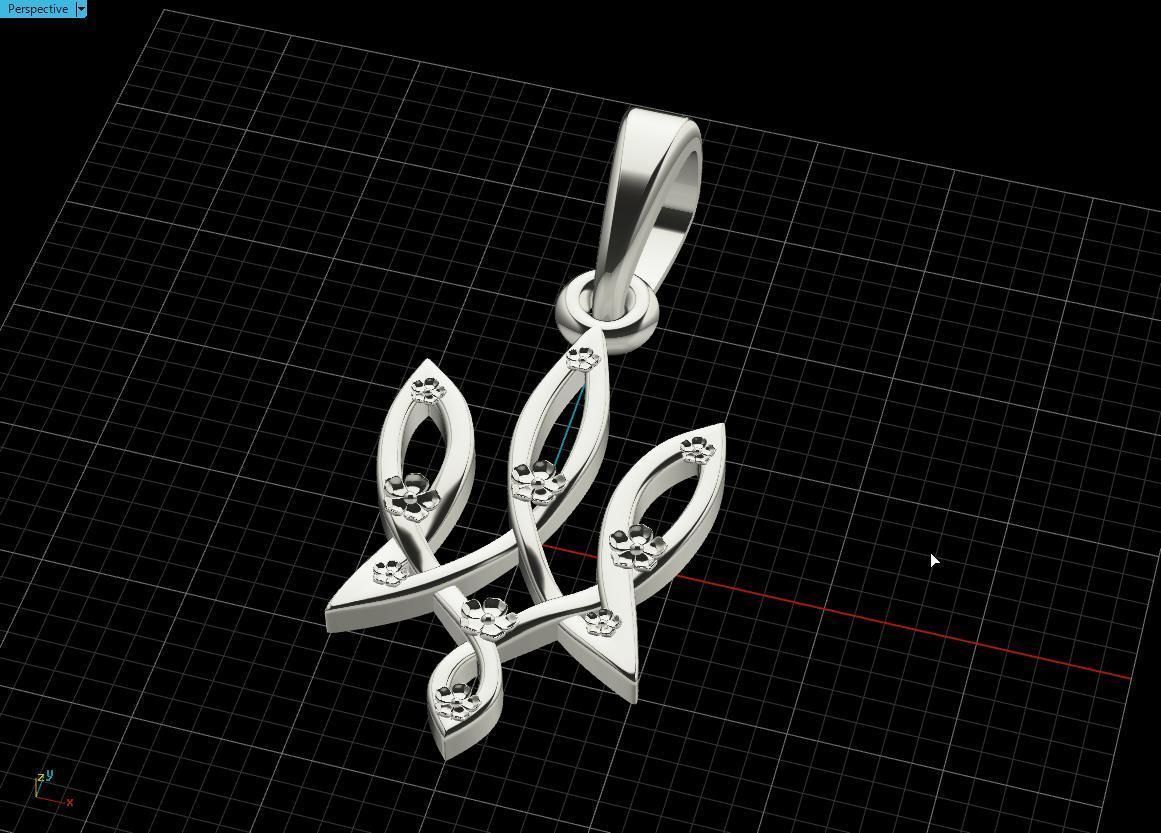 Ukrainian Trident 3D print model_16