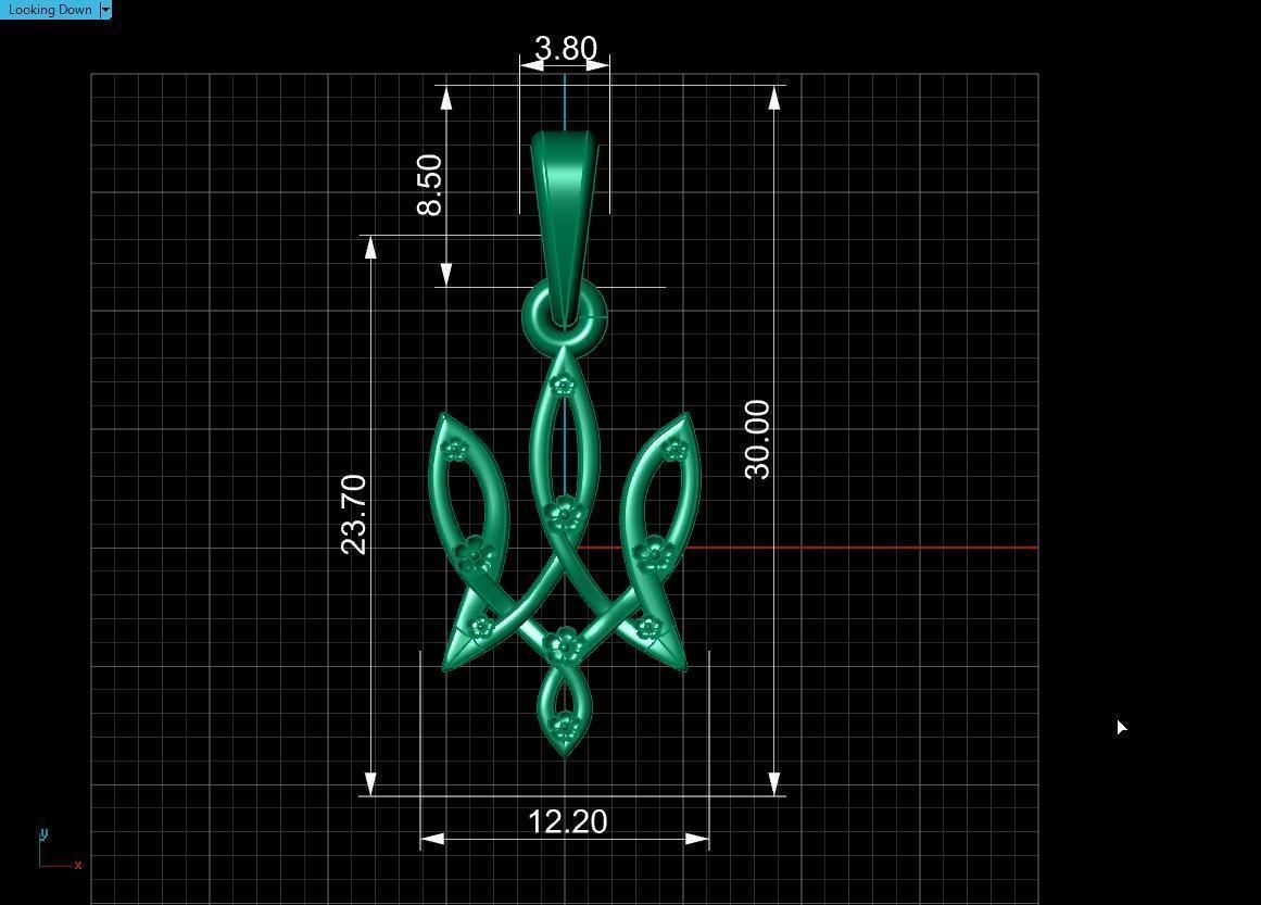 Ukrainian Trident 3D print model_20