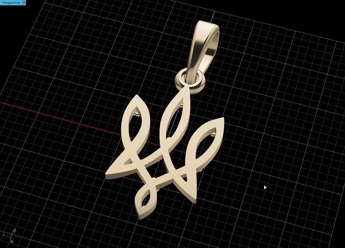 Ukrainian Trident 3D print model_10