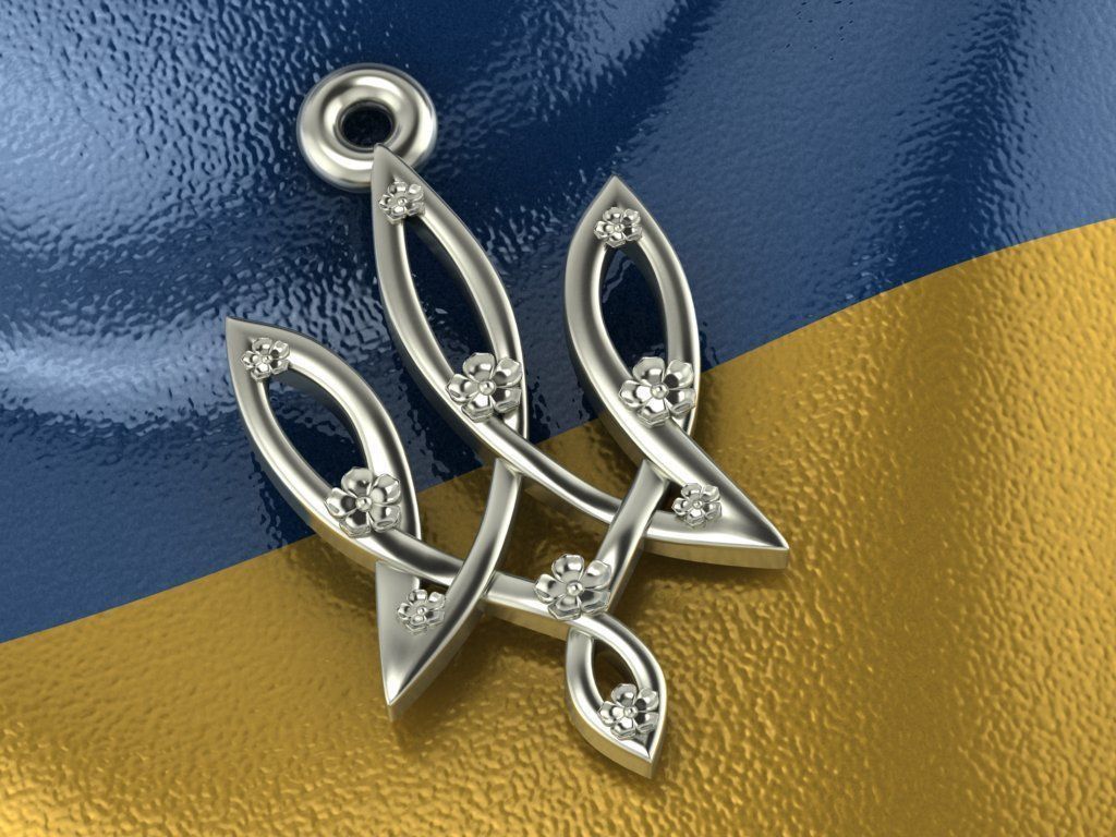 Ukrainian Trident 3D print model_6