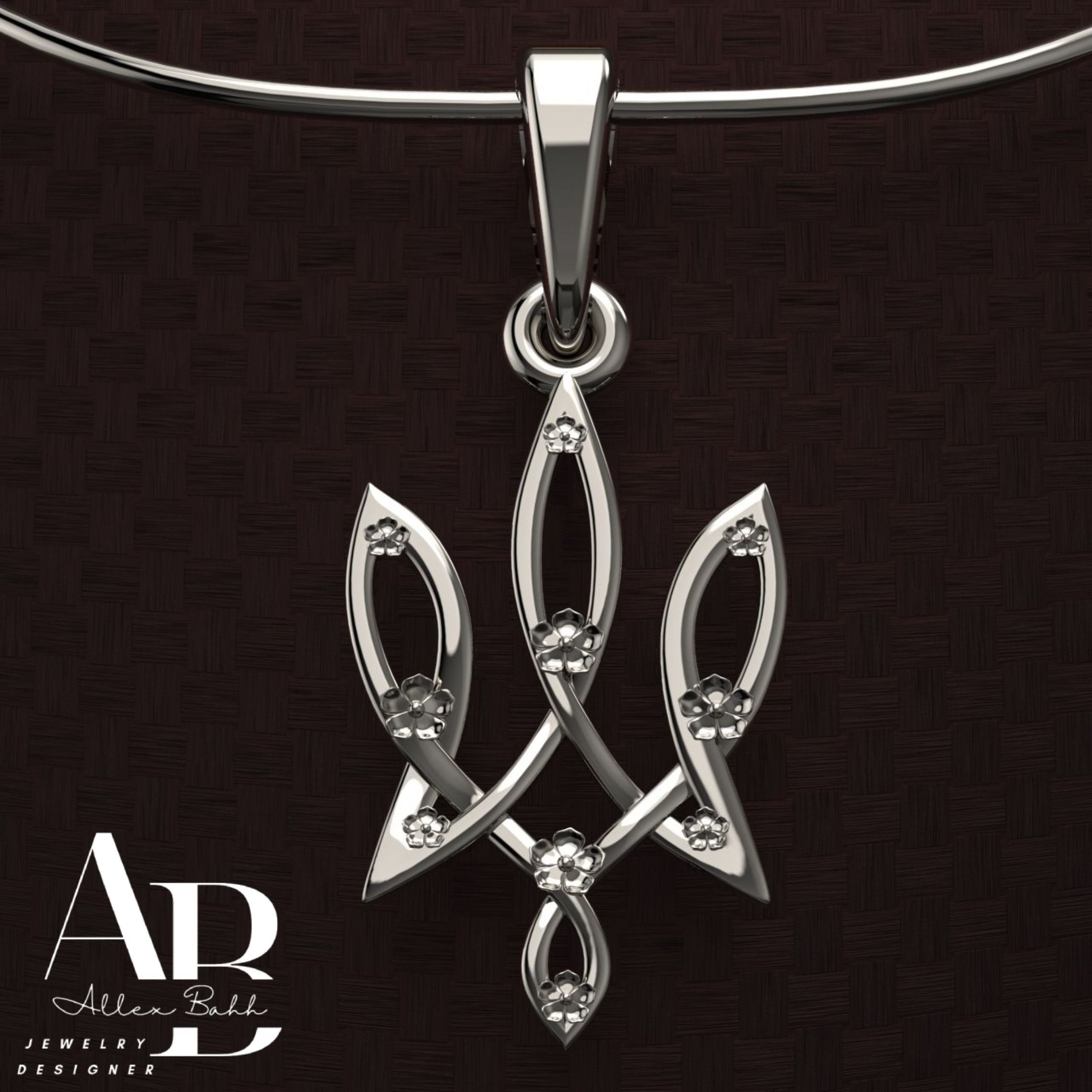 Ukrainian Trident 3D print model_2