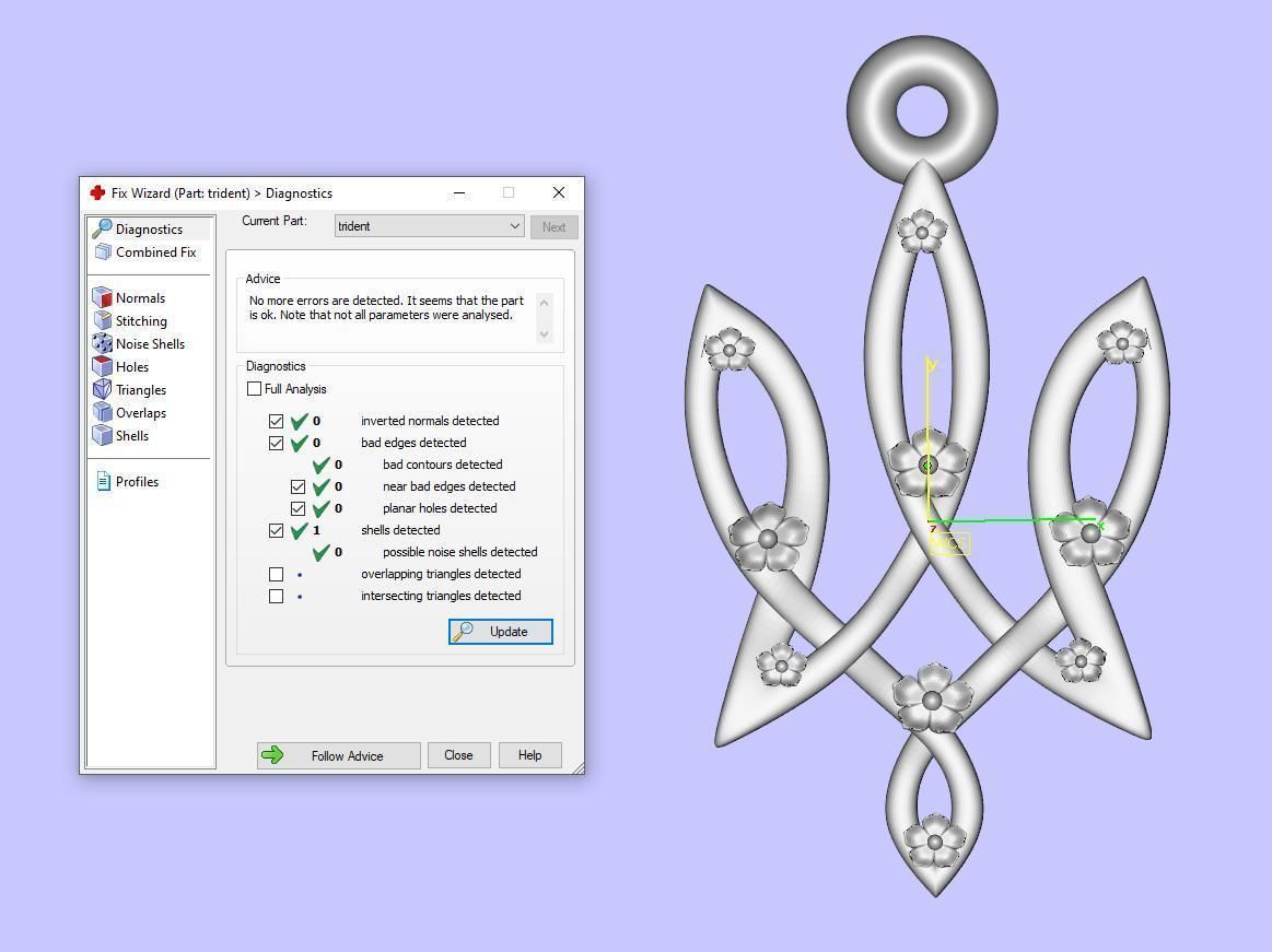 Ukrainian Trident 3D print model_24
