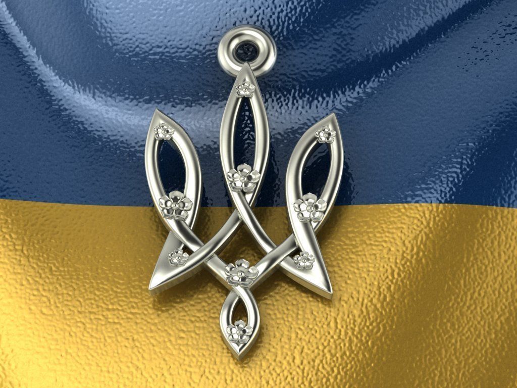 Ukrainian Trident 3D print model_4