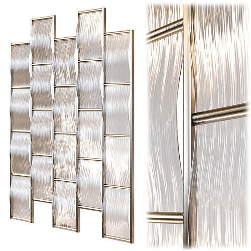 lasvit tapestry partition 3D model