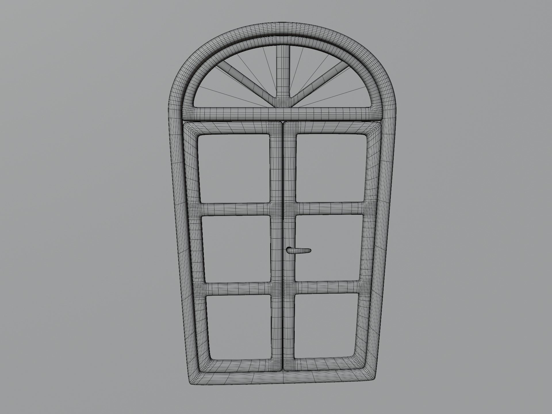 Cartoon Window 12b 3D model_11