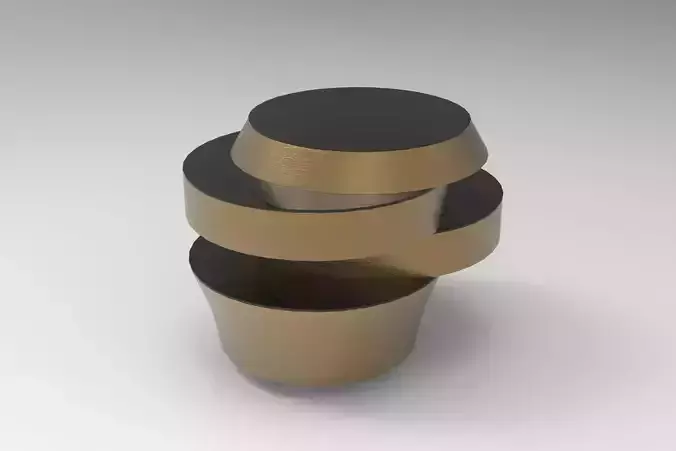 Asymmetric Center Table