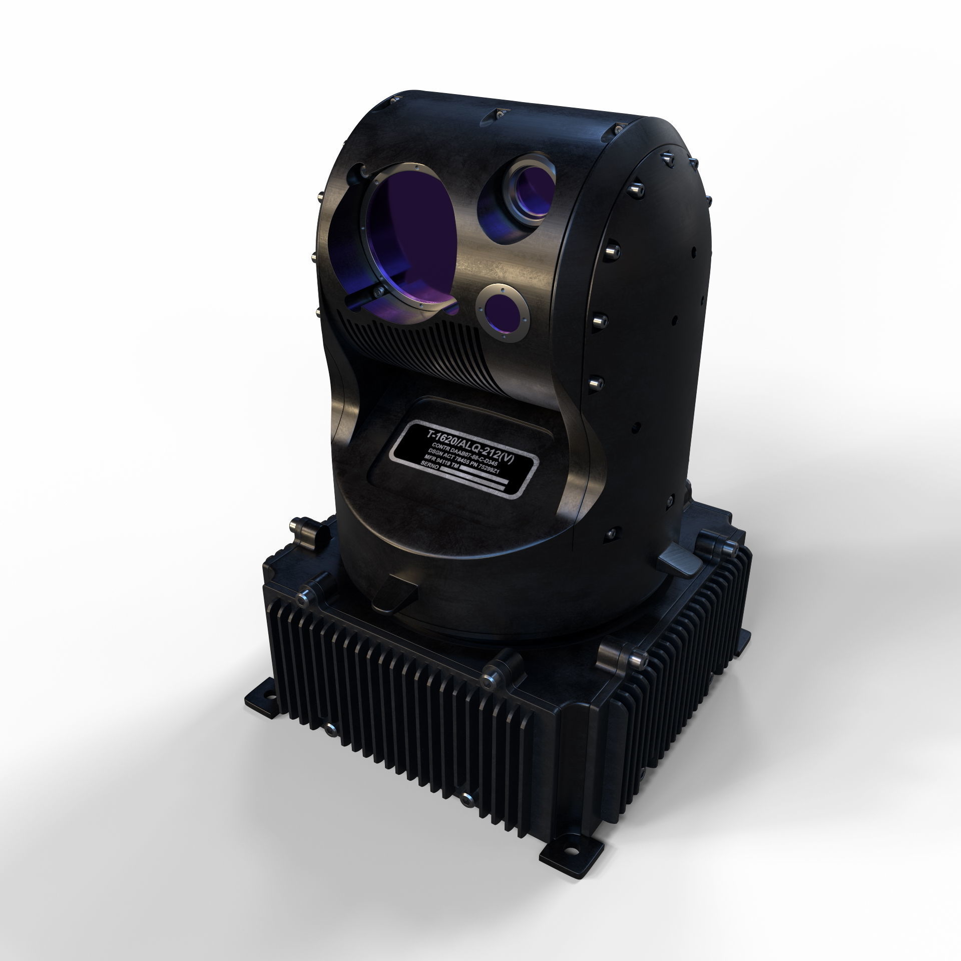 Advanced Threat Infrared Countermeasures ATIRCM System 3D model_5