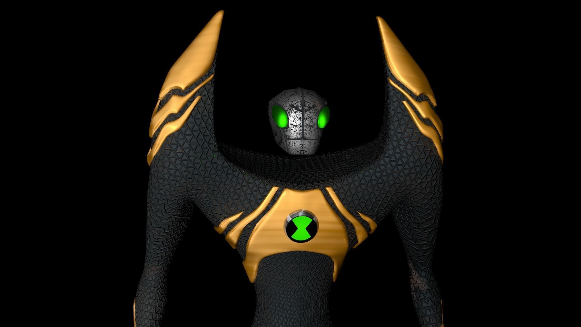 Lodestar ben  10 Ultimate Alien 3d model Download 3D model_1