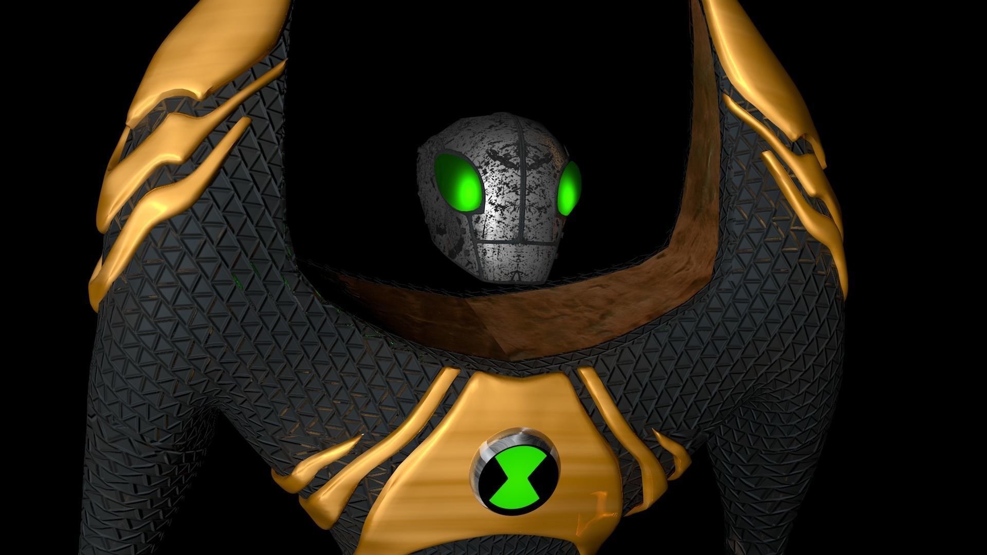 Lodestar ben  10 Ultimate Alien 3d model Download 3D model_2