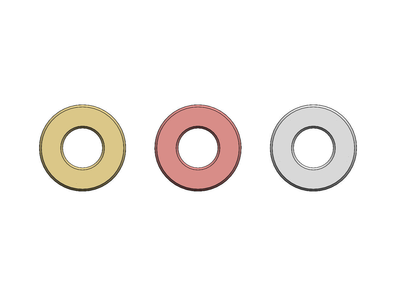 Double row Greek key Tube Beads and Charms 3D print model_3