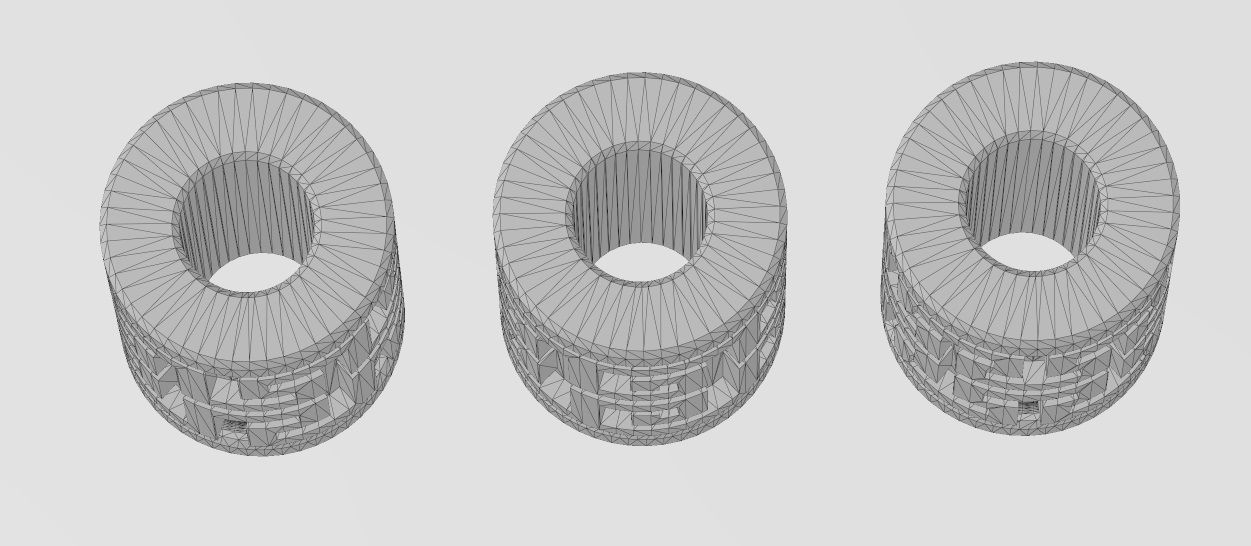 Double row Greek key Tube Beads and Charms 3D print model_11