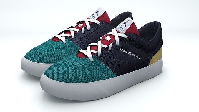  Jordan Series 04  Low-poly 3D model