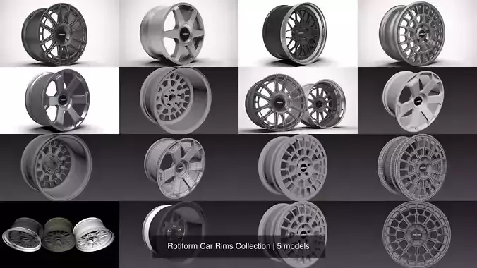 Rotiform Car Rims Collection 