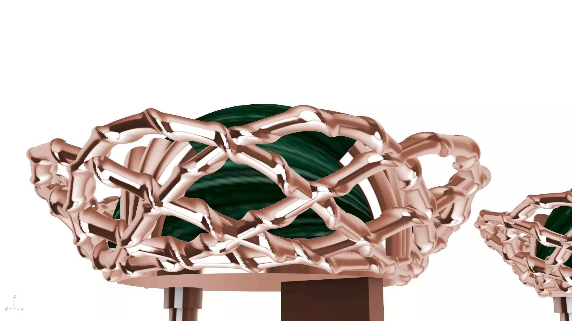 weave basket earrings stl verified 3D print model