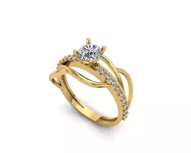 Solitaire ring