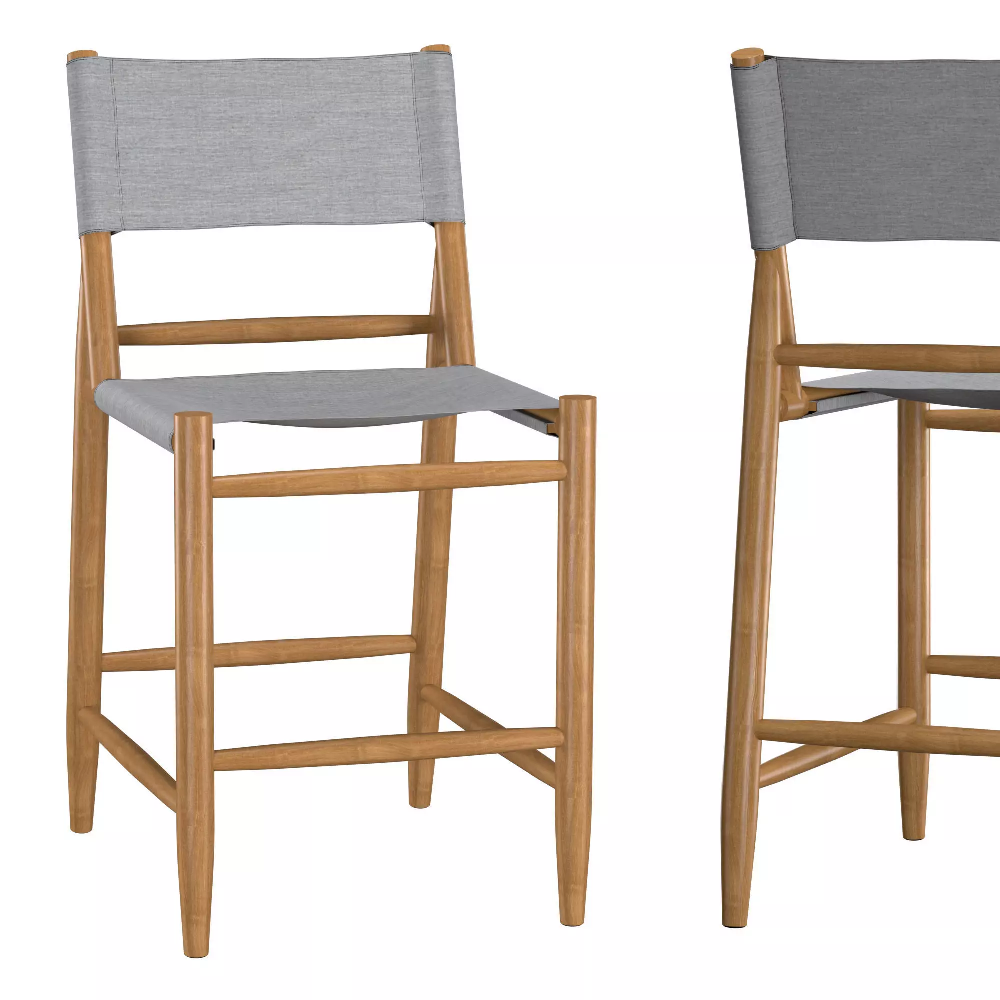 Pier Counter Stool 3D model