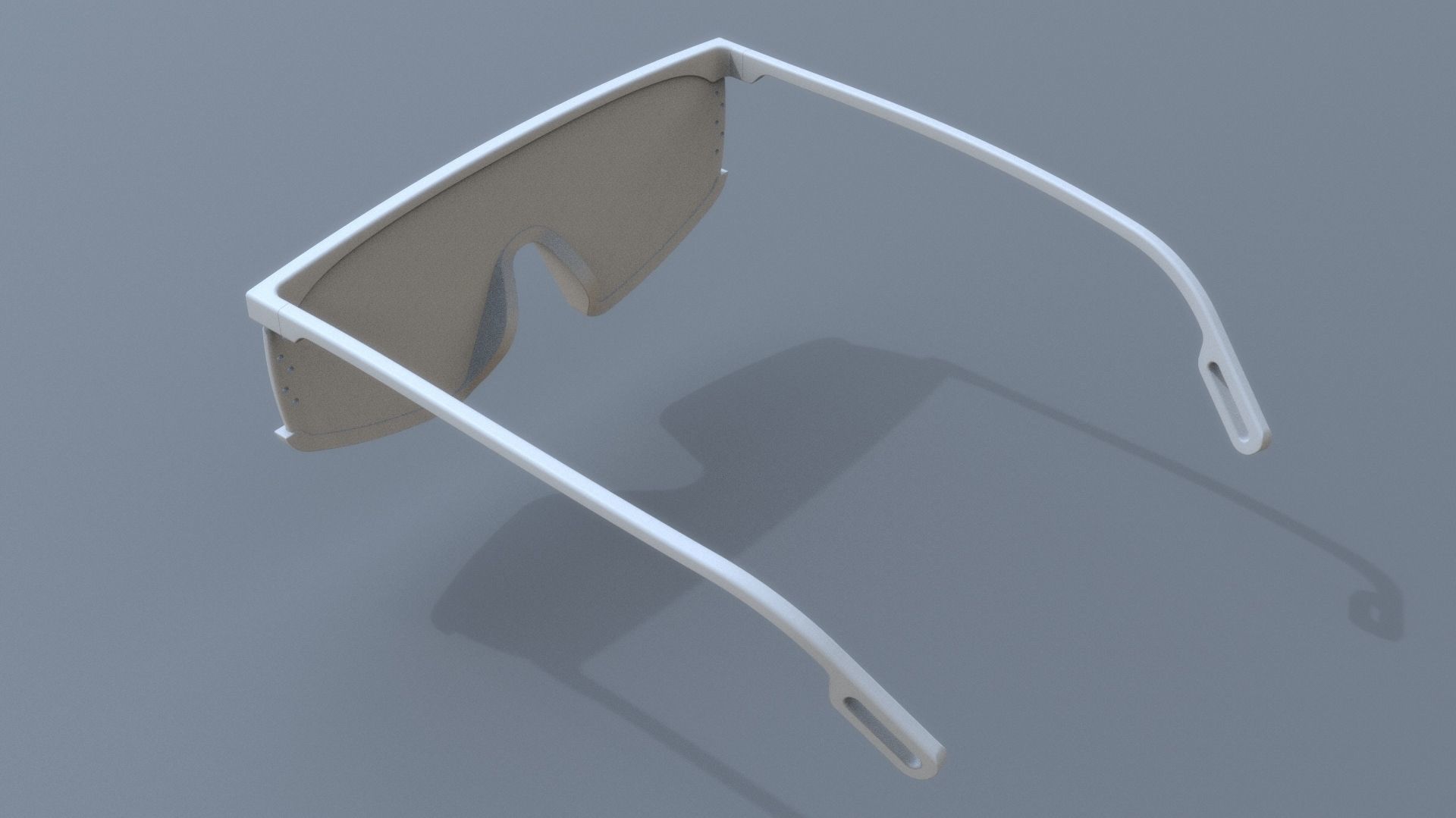 KENZO style fashion glasses 3D model_24