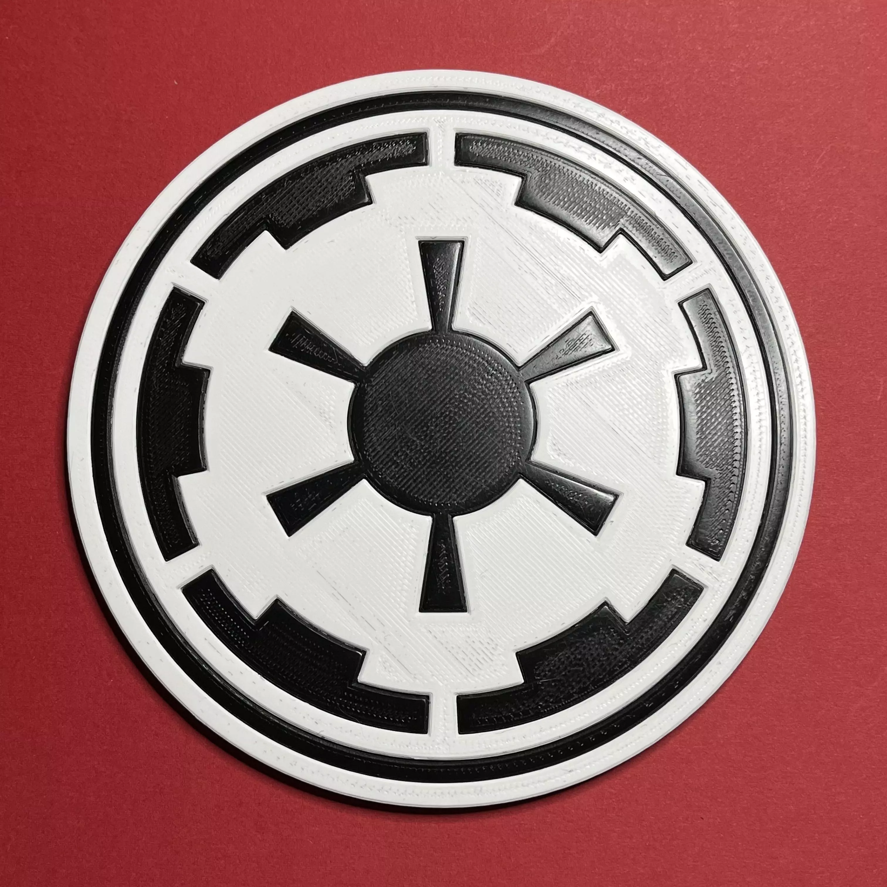 Imperial Emblem Coaster Free 3D print model