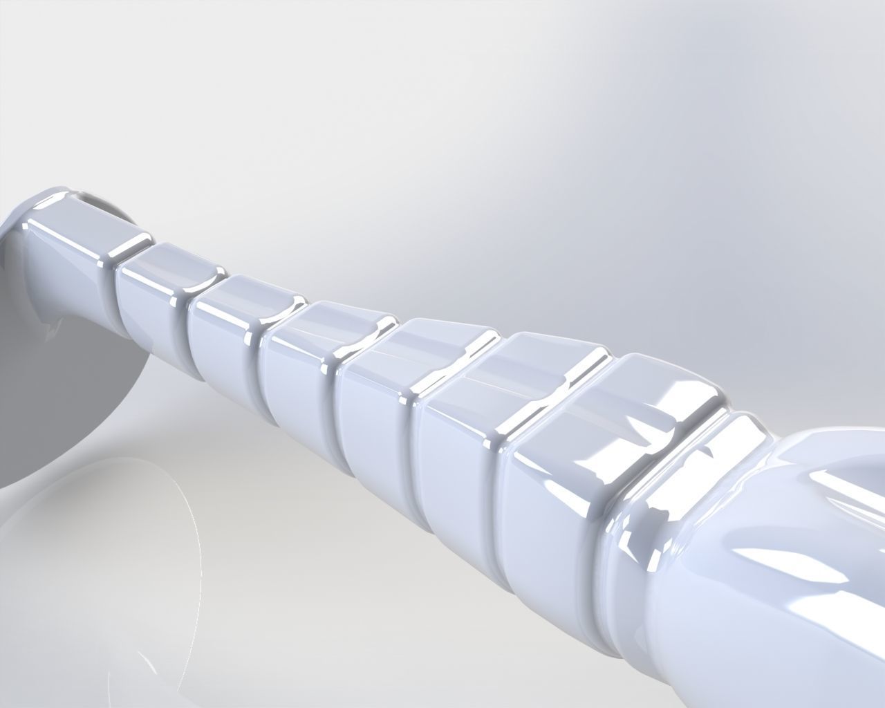 Replica Sawamura One Up Shad  170mm  3D printable model 3D print model_2