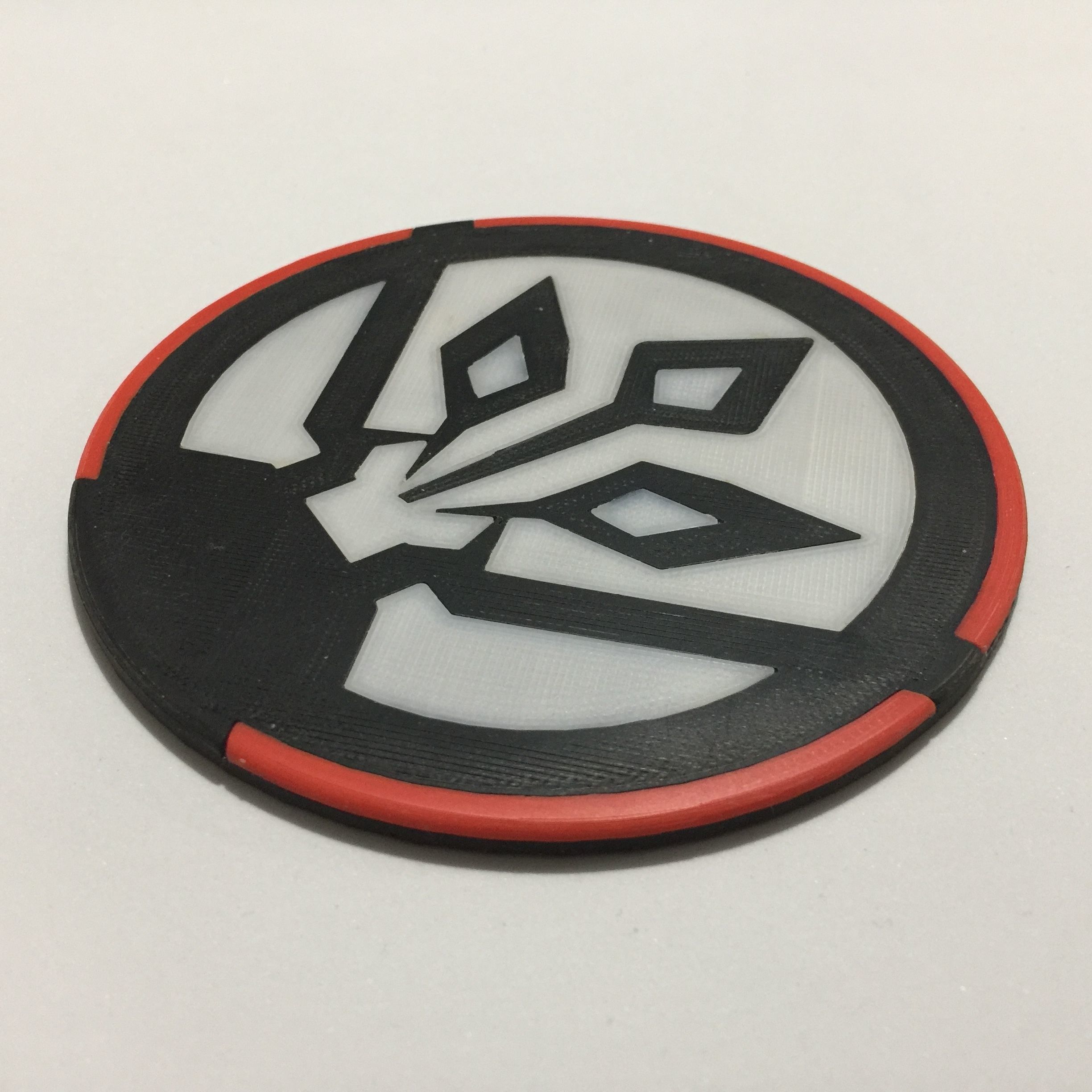 ISD Chimera Emblem Coaster 3D print model_6