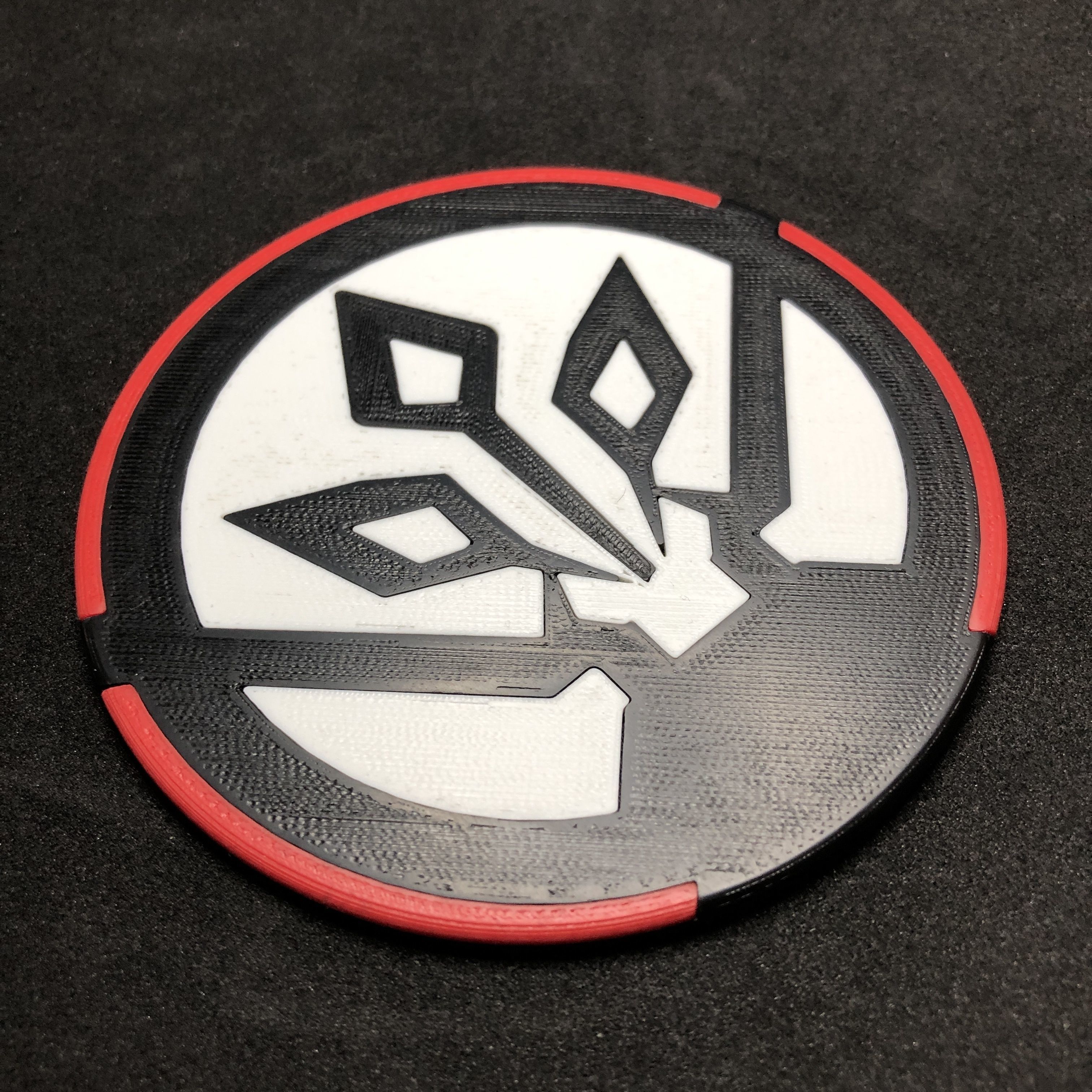 ISD Chimera Emblem Coaster 3D print model_4